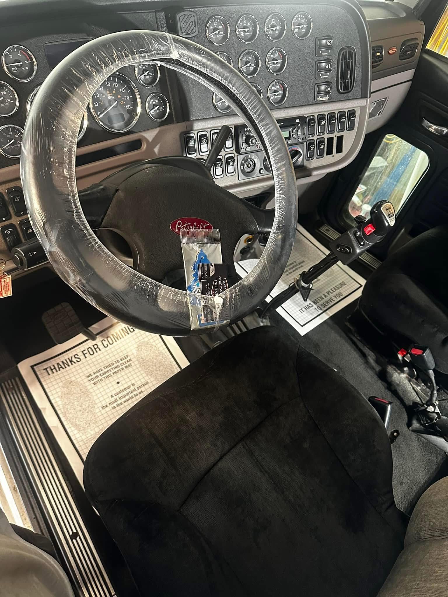Dashboard & interior — after