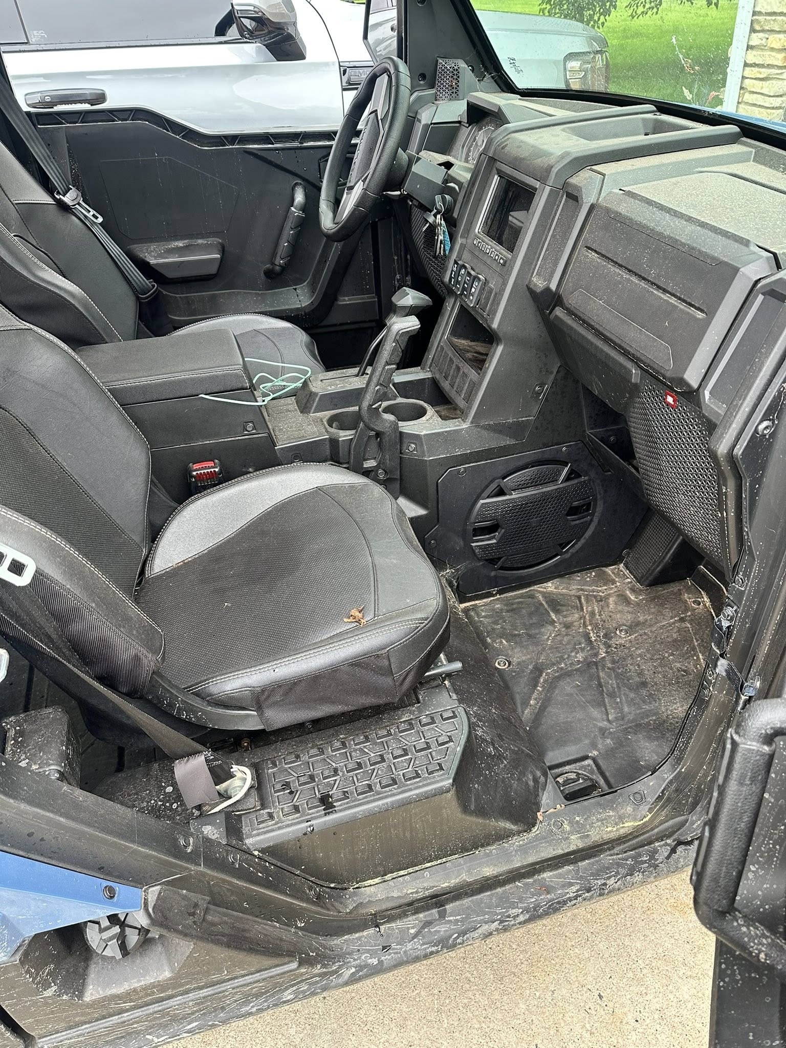 Interior restoration — before