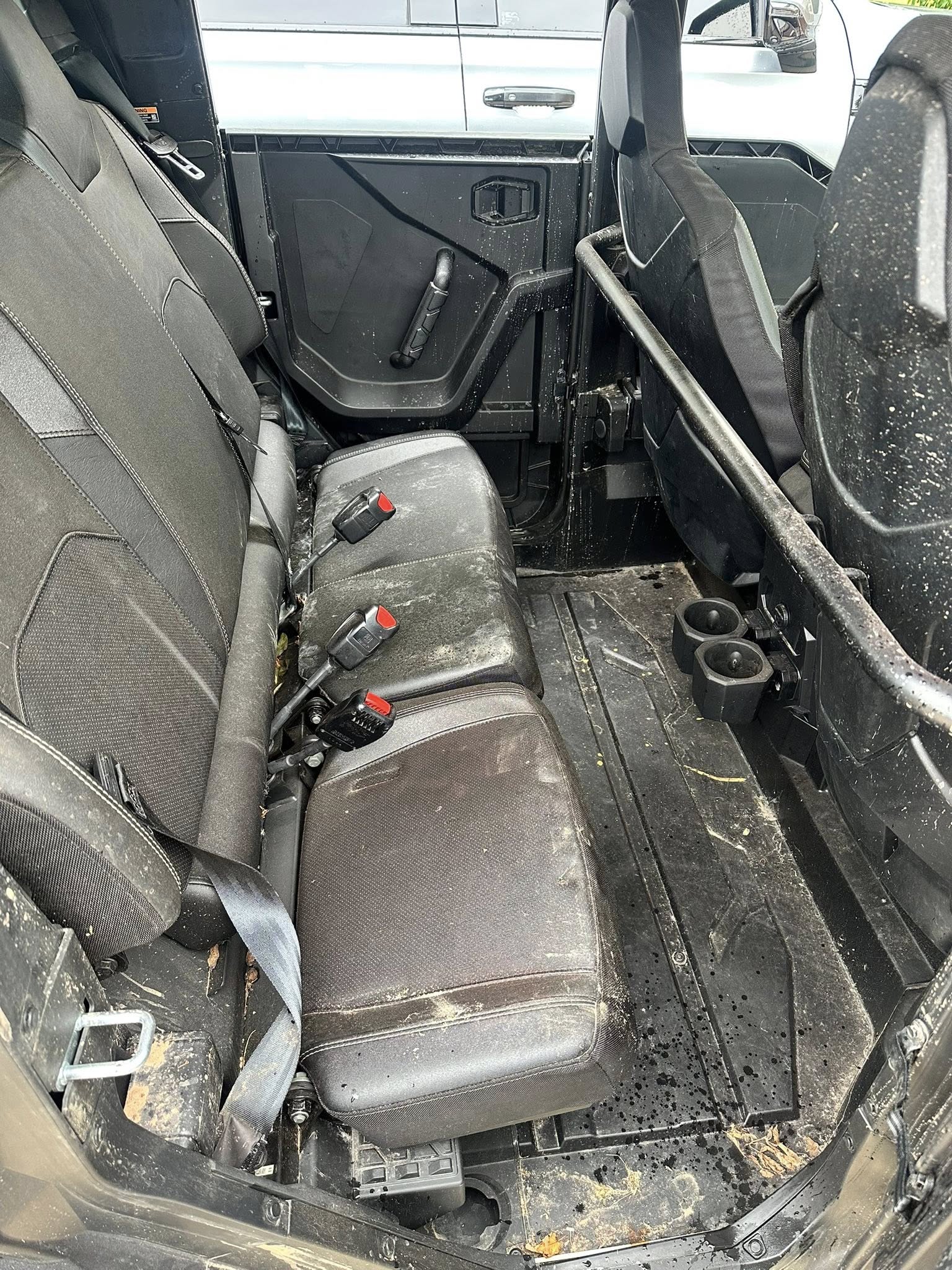Interior deep clean — before